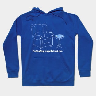 The Blue Sky Lounge - Dark Background Hoodie